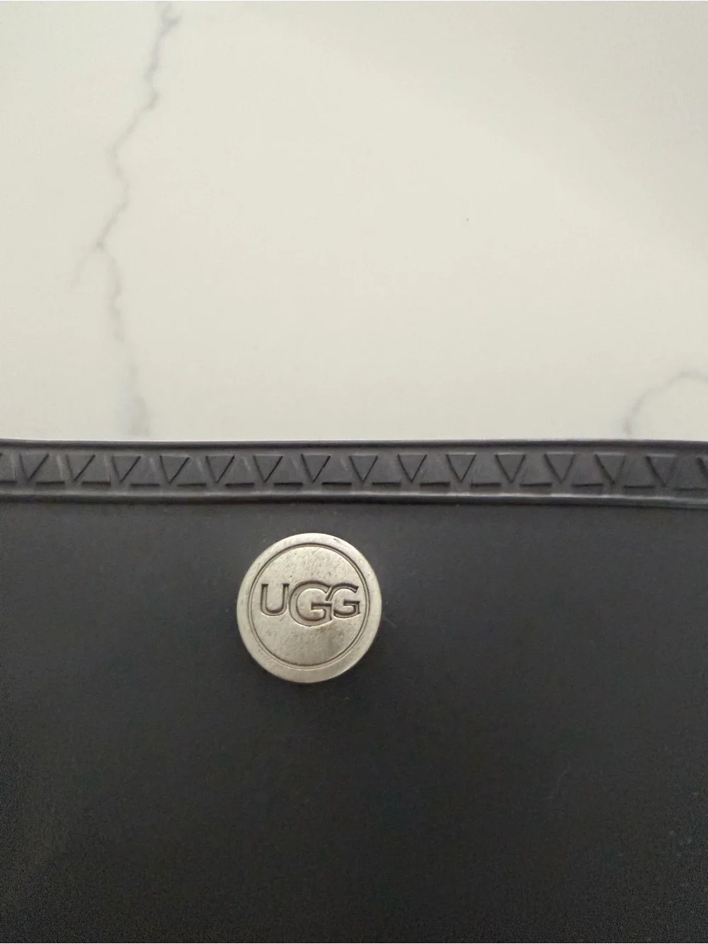 Ugg Size 9 Women's Shelby Matte Rain Boots - Black Like New.